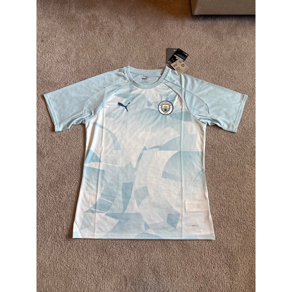 Manchester City Puma Men’s NWT Soccer Jersey Size Large